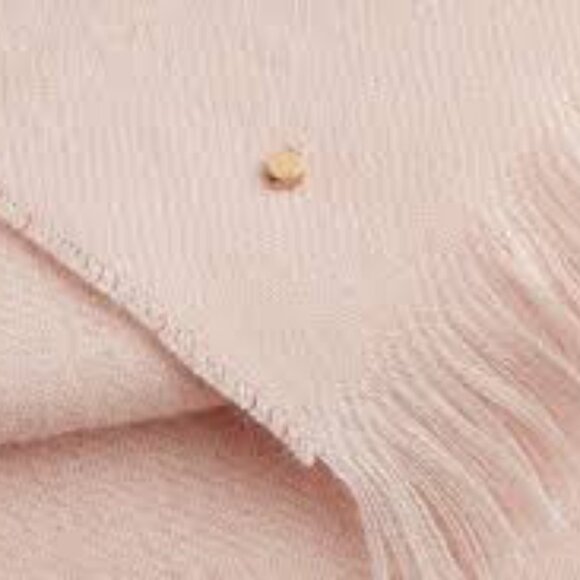 NWOT Cuyana Alpaca Scarf - Pink - Picture 2 of 5